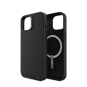 Zagg, Gear4 Rio Snap - Hintere Abdeckung für Mobiltelefon - kompatibel mit MagSafe - 50 % recycelter Kunststoff - Schwarz - für Apple iPhone 14, 