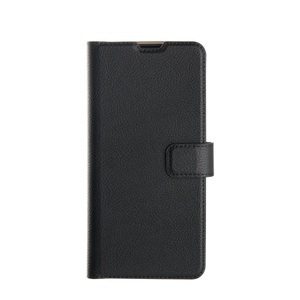 Xqisit, Xqisit Slim Wallet Selection TPU - Black S23 Hülle, XQISIT - Samsung Galaxy S23 5G Antibakterielle Slim Wallet Case Leder Tasche (52593) - Schwarz