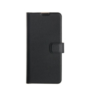 Xqisit, XQISIT - Samsung Galaxy S23+ Plus 5G Antibakterielle Slim Wallet Case Leder Tasche (52871) - Schwarz, 