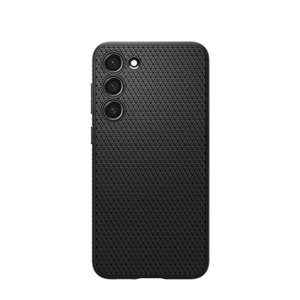 Spigen, Spigen - Samsung Galaxy S23 5G Liquid Air Case Gummi Hülle (ACS05712) - Schwarz (Matt), 