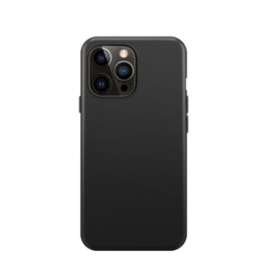 Xqisit, XQISIT - iPhone 14 Pro Antibakterielle Silikon Case Hülle (50434) - Schwarz, Xqisit Back Cover Silicone Case AB iPhone 14 Pro Schwarz