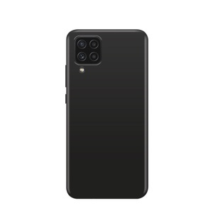 Xqisit, XQISIT - Samsung Galaxy A22 5G Antibakterielle Silikon Case Hülle (49811) - Schwarz, 