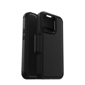 OTTERBOX, Otterbox Strada Case Apple iPhone 14 Pro Schwarz, Otterbox Book Cover Strada iPhone 14 Pro Schwarz