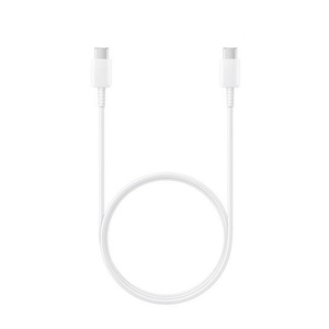 Samsung - (1.8m) 3A USB C auf USB C Verbindungskabel Ladekabel (EP-DX310JWEGEU) - Weiss