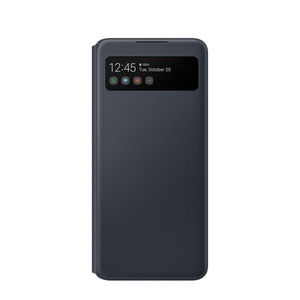 Samsung, Samsung - Galaxy A42 5G Smart S-View Cover Tasche - Schwarz, 