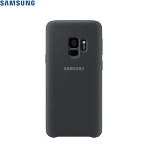 Samsung, Samsung Galaxy S9 Galaxy Silikon Cover Hülle Schwarz (EF-PG960TBEGWW), Samsung - Silicone, Hardcase für Smartphone Galaxy S9, Black