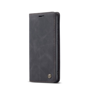 Samsung, Caseme - Samsung Galaxy S20 Ultra Leder Tasche Flip Wallet Etui mit Kartenfächern - Schwarz, 