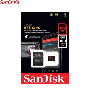 SanDisk, SanDisk Extreme 100MB/s microSDHC 128Gb, San Disk Extreme Ultra Micro SDHC Speicherkarte 128 GB 100MB/s Android