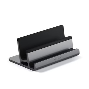 Satechi, Satechi - Aluminium Desktop Tisch Ständer Dual Vertical Stand Laptop / Tablet / Smartphone (ST-ADVSM) - Space Grau, Satechi Dual Vertical Notebook-Ständer