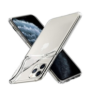 Apple, Spigen - Apple iPhone 11 Pro Max Liquid Crystal Case Gummi Hülle (075CS27129) - Transparent, Spigen - iPhone 11 Pro Max Liquid Crystal Case Gummi Hülle (075CS27129) - Transparent