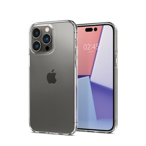 Spigen, Spigen - iPhone 14 Pro Liquid Crystal Case Gummi Hülle (ACS04953) - Transparent, 