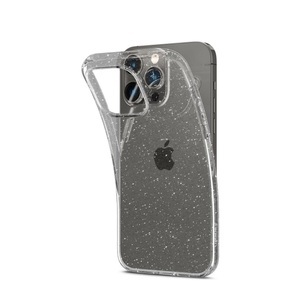 Spigen, Spigen - iPhone 14 Pro Liquid Crystal Glitter Case Gummi Hülle (ACS04954) - Transparent, 