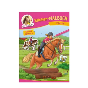 undefined, Sticker-Malbuch Pferde, Sticker-Malbuch Pferde