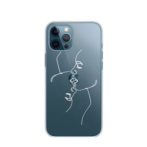 Apfelkiste, Apfelkiste © - iPhone 12 Pro Max Gummi Case Hülle Ultra Thin Reverse Love - Transparent, 