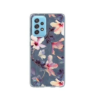 Apfelkiste, Apfelkiste © - Samsung Galaxy A52s 5G / A52 (5G) Gummi Case Hülle Ultra Thin Hibiskus Blüten - Transparent, 