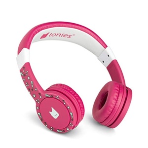 TONIES, tonies - Tonie-Lauscher Kinder On-Ear Kopfhörer 85dB Begrenzte Lautstärke 3.5mm Klinken Headset (04-0038) - Pink, TONIES Tonie-Lauscher Kinder-Kopfhörer, Pink/Weiss