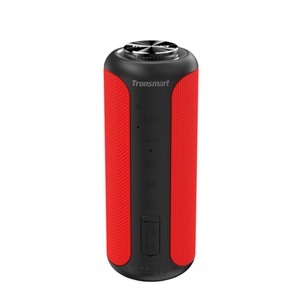 Acer,Amazon,Apple,Asus,Blackberry,CAT,Emporia,Google,HTC,Huawei,Lenovo,LG,Microsoft,Motorola,Nokia,OnePlus,Oppo,Samsung,Sonstige,Sony,Wiko,Xiaomi, Tronsmart - 40W 360° T6 Plus Bluetooth Lautsprecher Subwoofer Spritzwasserfest (IPX6) Aux In / USB C / Micro SD / USB A (367786) - Rot, 