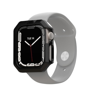 UAG URBAN ARMOR GEAR, UAG Urban Armor Gear - Apple Watch Series 7 (41mm) Scout Hardcase Bumper Hülle (1A4001114040) - Schwarz, 