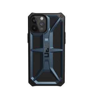 Apple, UAG Urban Armor Gear - iPhone 12 Pro Max Schutzhülle Monarch (112361115555) - Mallard (Blau / Schwarz), 