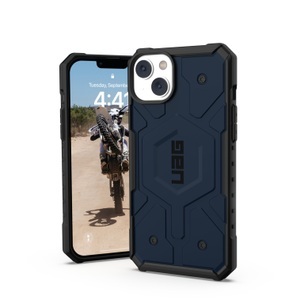 Urban Armor Gear, Urban Armor Gear Pathfinder MagSafe Case Apple iPhone 14 Plus Blau, 