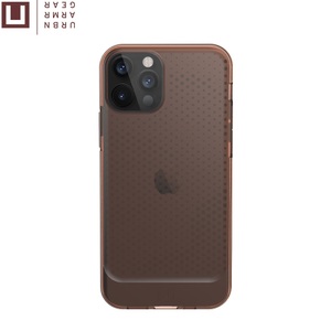 Apple, UAG Urban Armor Gear [U] - iPhone 12 Pro Max Gummi Schutzhülle Lucent - Transparent (Orange), 