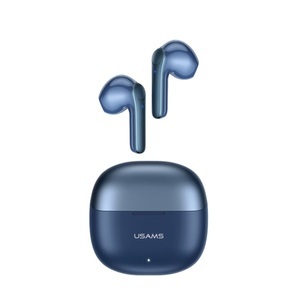 USAMS, USAMS - XH09 TWS Bluetooth 5.1 In-Ear Kopfhörer Headset + Lade Case (300mAh) - Blau, USAMS - XH09 TWS Bluetooth 5.1 In-Ear Kopfhörer Headset + Lade Case (300mAh) - Blau