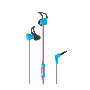 Acer,Amazon,Apple,Asus,Blackberry,CAT,Google,HTC,Huawei,Lenovo,LG,Microsoft,Motorola,Nokia,OnePlus,Oppo,Samsung,Sonstige,Sony,Suunto,Wiko,Xiaomi, Vivanco - SPX 60 P In-Ear Kopfhörer Headset mit 3.5mm Klinken Anschluss Spritzwasserfest (IPX4) - Blau / Pink, 