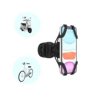 POPSOCKETS, PopSockets - PopMount 2 Ride Universal Fahrrad / Motorrad Halterung für alle PopSockets (804784) - Schwarz, 