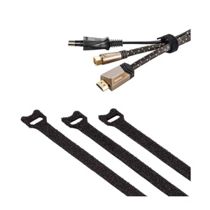 HAMA, Hama 00020546 - Kabelbinder (Schwarz), 