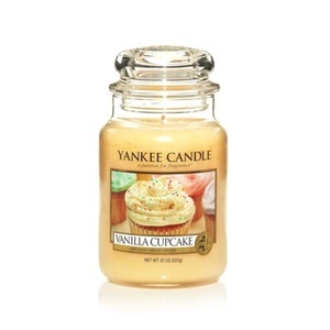 Yankee Candle, Yankee Candle Vanilla Cupcake L (Large) - 623g, Yankee Candle Duftkerze »Vanilla Cupcake«