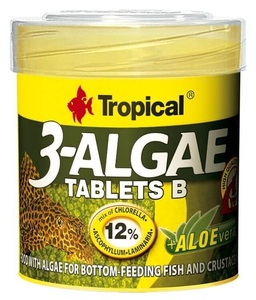 Tropical, Tropical 3-Algae Tablets B 50 ml, 
