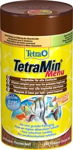 Tetra, TetraMin Menu 250ml Futtermix für alle Zierfische, 