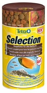 Tetra, Tetra Selection 100ml, Tetra Selection, Hauptfutter für alle Zierfische (100ml)