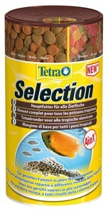 Tetra, Tetra Selection 100ml, Tetra Selection, Hauptfutter für alle Zierfische (100ml)