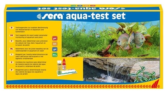 Sera, sera aqua-test set Lernen Sie Ihr Wasser kennen, 