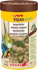 Sera, 45278 - sera vipan Nature 250ml Hauptfutter für alle Zierfische, Sera Vipan Zierfische 250ml