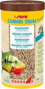 Sera, sera cichlids Sticks 1000ml Basisfuttersticks für Cichl, sera Cichlids Sticks Nature - 1000 ml