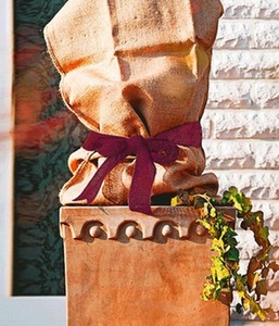 undefined, Jute-Band ´Waldbeere´ 3m x 6cm (300 x 6 cm), Jute-Band 'Waldbeere' 3m x 6cm