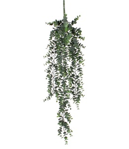 undefined, Kunst-Hängepflanze 'Eucalyptus' 78 cm, 