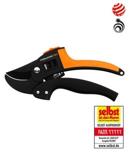 undefined, Fiskars® Power Step Gartenschere (1 Stück), Fiskars PowerStep P83 Gartenschere