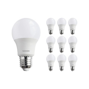 Mehrfachpackung 10x Noxion PRO LED Glühbirne A60 E27 9W 822-827 Matt | Dimmbar - Extra Warmweiß - Ersatz für 60W