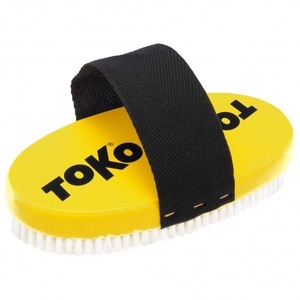 Toko, Toko - Base Brush Oval Nylon - Bürste gelb, 