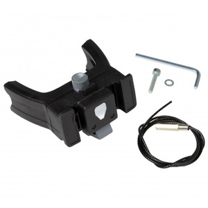 ORTLIEB, Ortlieb - Handlebar Mounting-Set E-Bike No Lock - Lenkerhalterung schwarz/grau, 