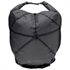 Vaude, Vaude - Aqua Front Light - Gepäckträgertasche Gr 22 l grau, 