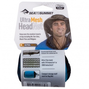 Sea to Summit, Sea to Summit - Ultra-Fine Mesh Headnet - Moskitonetz schwarz, 
