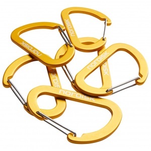Nordisk, Nordisk - Large Hooks - Materialkarabiner Gr One Size mustard
