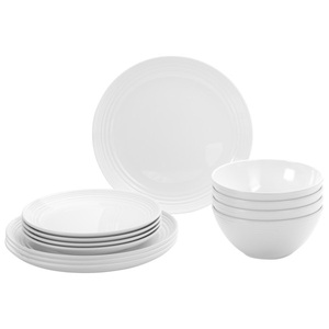 Brunner, Brunner - Midday - Geschirr-Set Gr 12 Pieces weiß, 