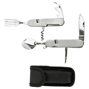 Origin Outdoors, Origin Outdoors - Biwak Survival Besteck - Besteck-Set grau/schwarz, 