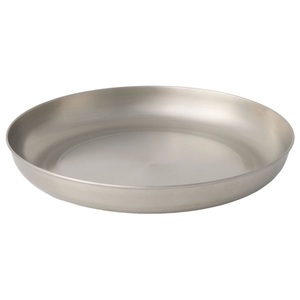 Sea to Summit, Sea to Summit - Detour Stainless Steel Plate - Teller Gr Medium grau, 
