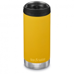Klean Kanteen, Klean Kanteen - TKWide Vacuum Insulated mit Café Cap - Isolierflasche Gr 592 ml gelb, 